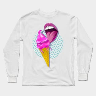 Ice cream nostalgia Long Sleeve T-Shirt